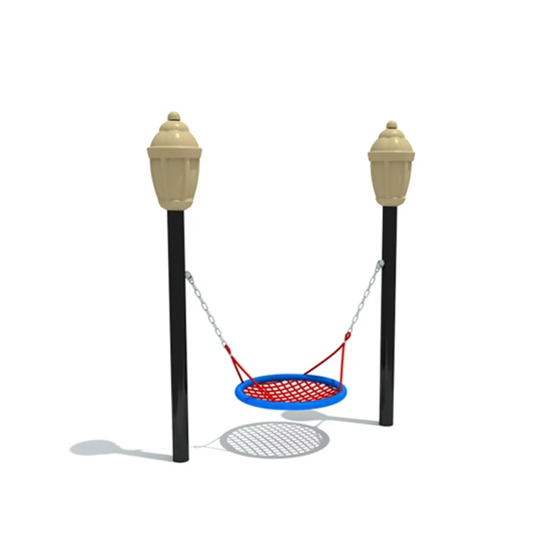 Высококачественная Детская уличная игровая площадка, качели для детей