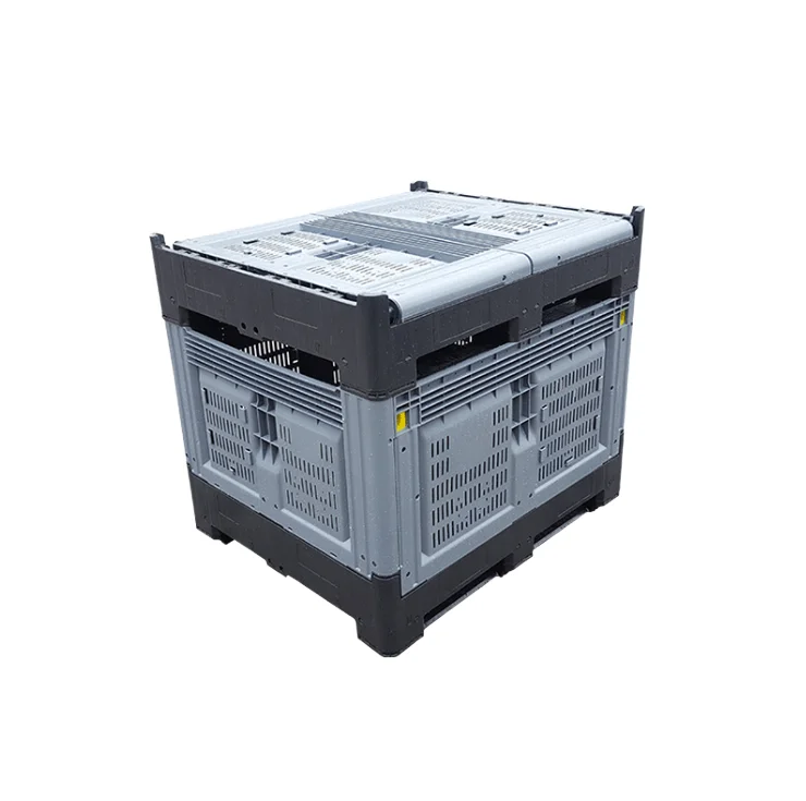 1200x1000x760mm Large size  Plastic Stackable agricultural fishery pickle container Container pallet box crate