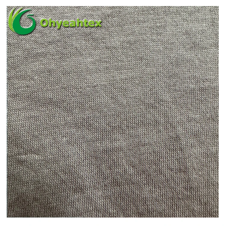 100% Cotton Jersey Single Knitted Fabric 100gsm Wicking Feature for Garment Making