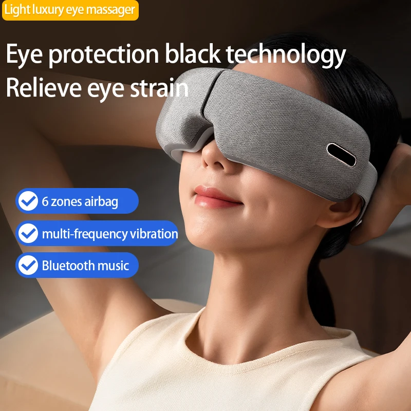 2023 Micro Vibration Mini Electric Rf Eye Beauty Massage Tool With Heat Eye Contour Massage Instrument Eyes Care Massager