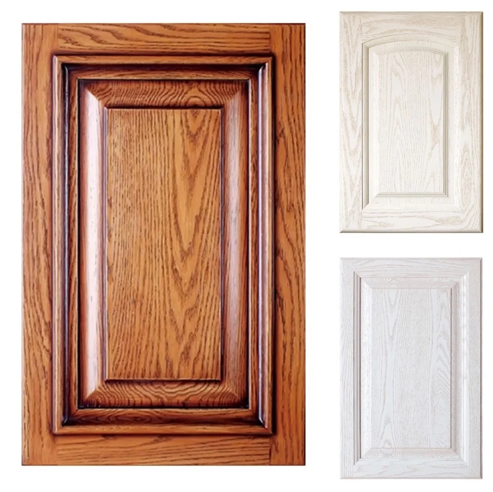 
 2018 сделанная на заказ Дверная панель из твердого дуба для шкафа  