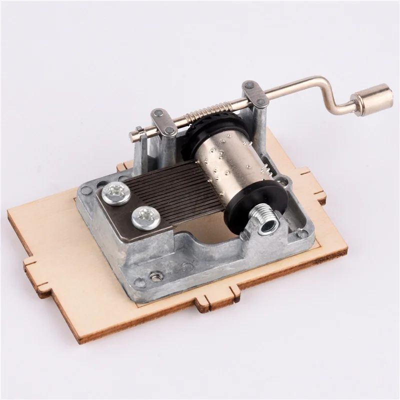 Wholesale Christmas Music Box Octopus Toy Wooden Handmade  Diy Toys For Kids