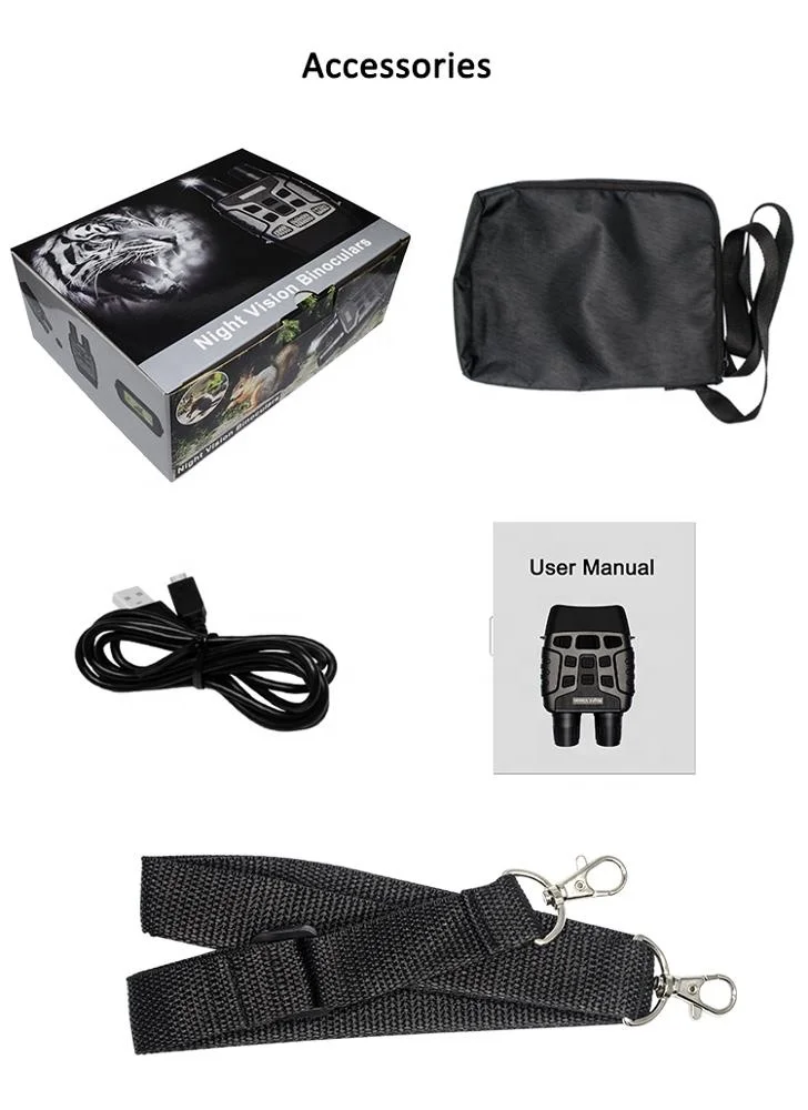 NV3180 Shoal Observing Telescope IR RED 7 levels Adjustment digital night vision binoculars