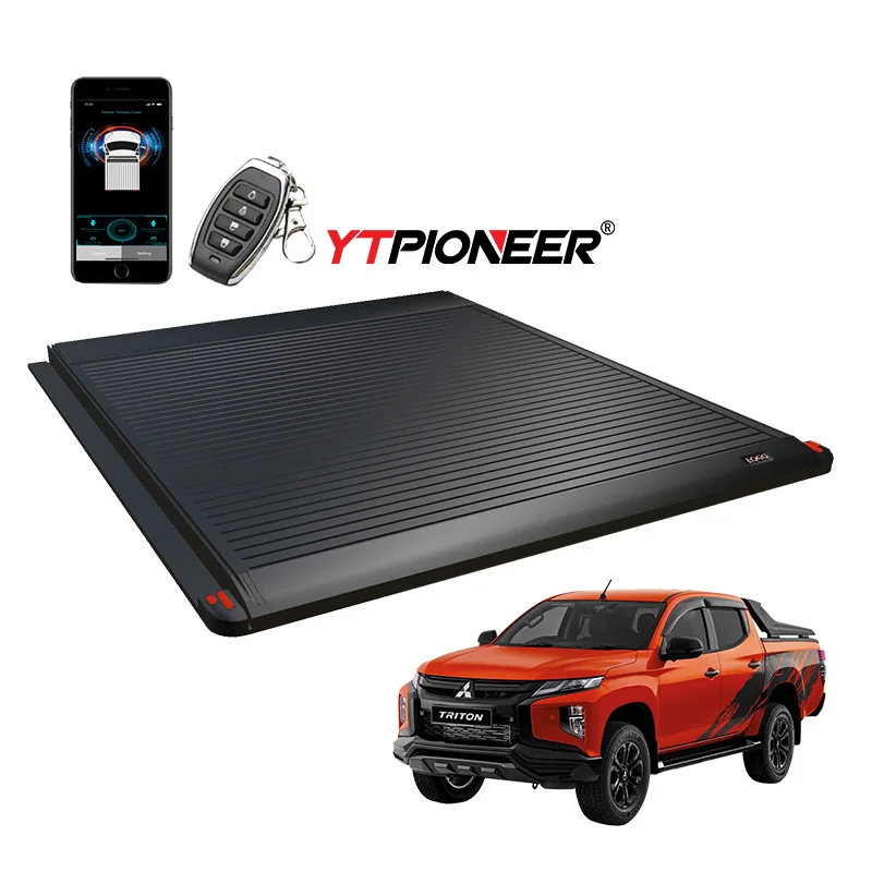 YTPIONNER Pickup Truck Accessories Aluminium Alloy Electric Manual Tonneau Cover Roller Lid For Mitsubishi L200/Triton