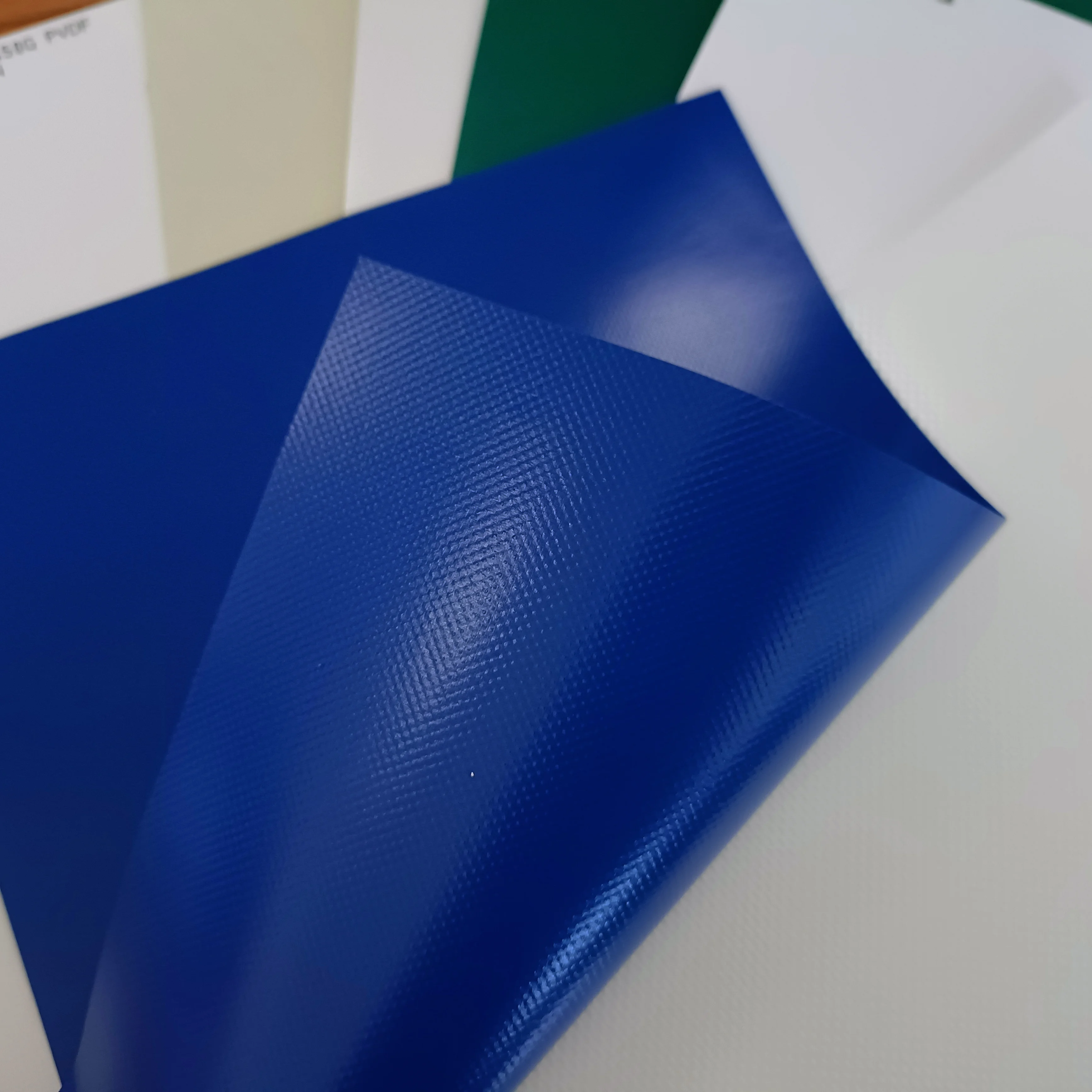 Professional membrane material architectural fabric colorful PVC/PVDF / for tensile structures permanent structures membrane