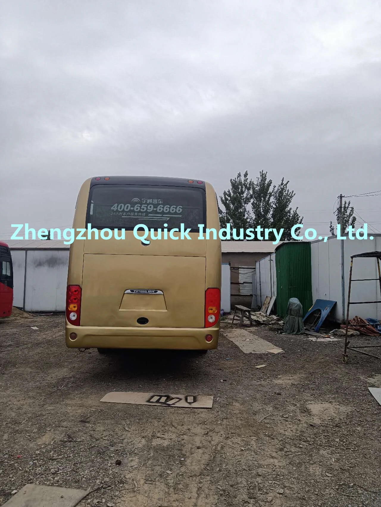 Luxury Coaches Used Yutong Bus ZK6102D 47 Passenger Seats Second Hand Leaf Spring Suspension Chassis Coach Buses RHD for sale