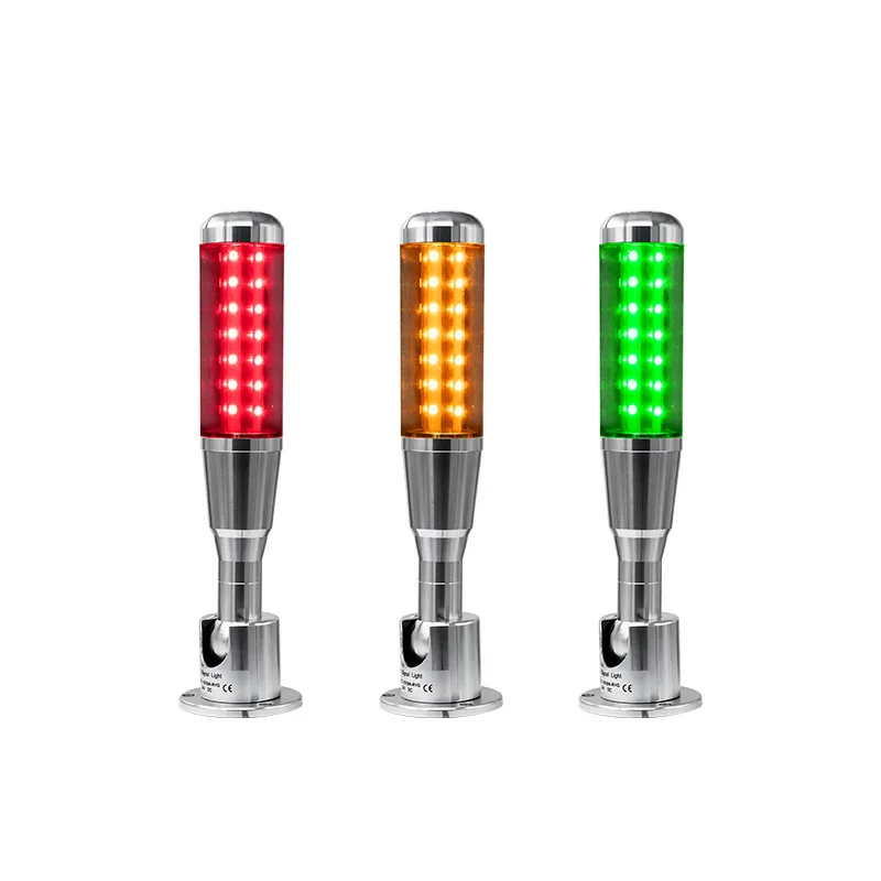Многофункциональный 24V DC устойчивый постоянный свет led башня лампы мульти цвет красный желтый зеленый; Сезон лето; 3 вида цветов один слой