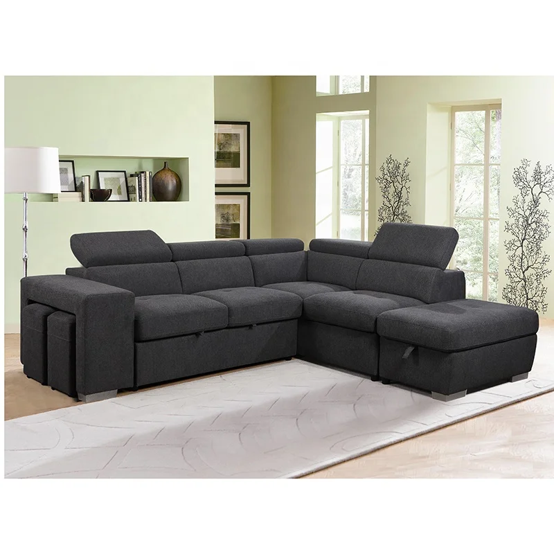High Quality Living Room Modular Couch Modern Large Sectional  headrest Corner 3 Seater Sofa Set Furniture for Home