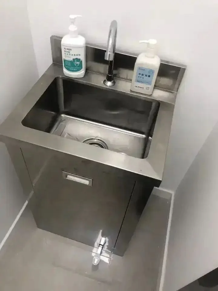 Stainless steel hand washing sink 304 Clean room purification Hospital operating room induction pool sink disinfection pool