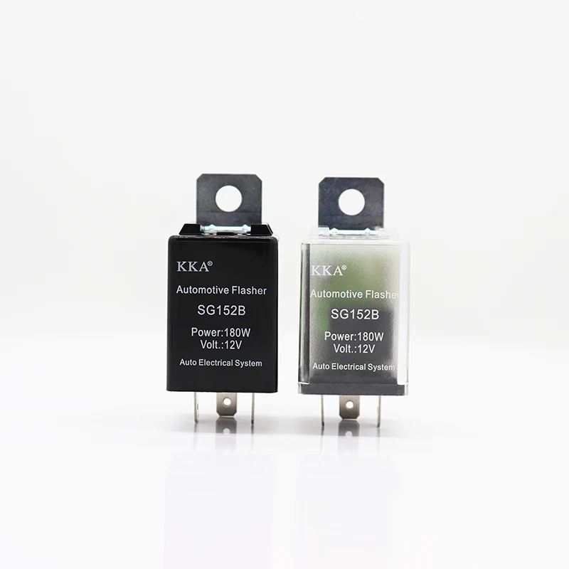 KKA-SG152 12V/24V 3Pin Светодиодный проблесковый маячок для автомобиля/мотоцикл сигнал поворота 150W прозрачный/черный