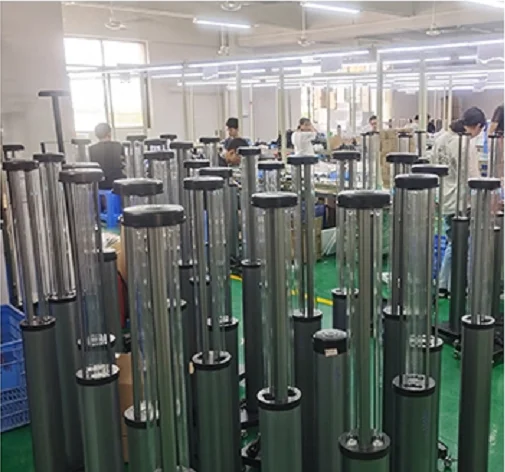 
2020 Large Indoor space Quartz Ultraviolet Germicidal 150W 185nm Ozone 254nm UV Light Sterilize UVC Lamp 
