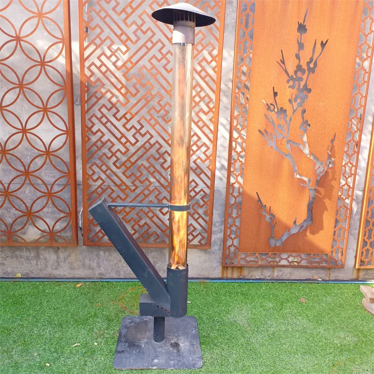 Outdoor Portable Wood Pellet Heaters Freestanding Garden Patio Heater wood pellet heater