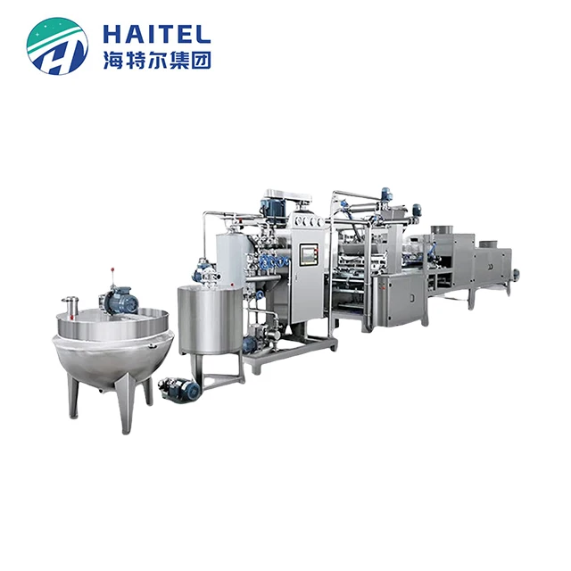 Popular high speed efficient flat lollipop making machine production for candy factories