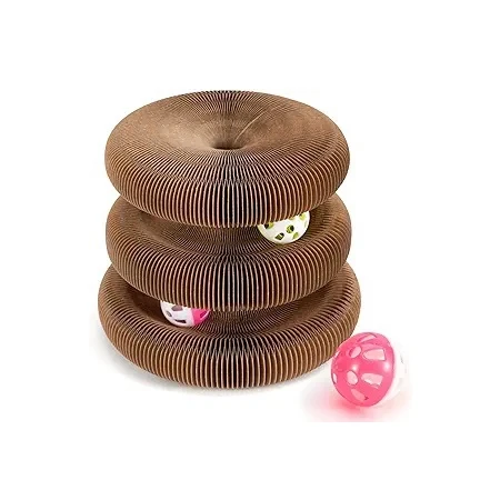 2024 New Design Pet Bed Sofa Corrugated Cardboard Pad Mushroom Cat Scratching Post Scratcher For Sale