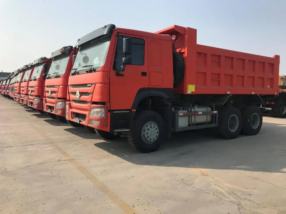 used sinotruk 6x4 10x6 dump tipper truck howo 20m3 used tipper dumper truck end dump tipper truck 1200R24 for sale in china