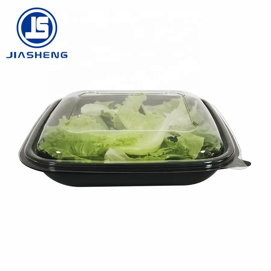 Лидер продаж, Салатница из пищевого пластика для домашних животных с прозрачной крышкой