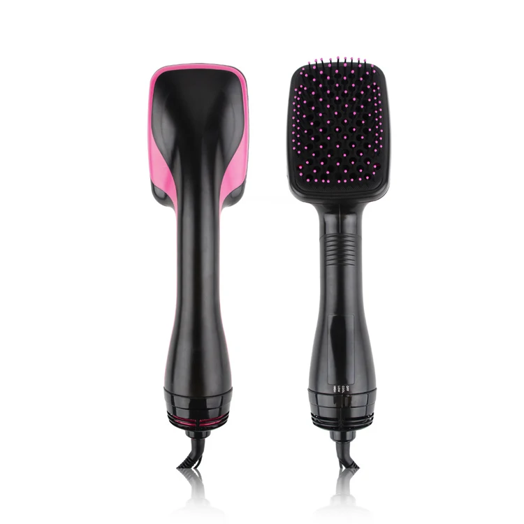 2 and 1 Multifunctional Hair Straightener Negative Ion Comb One Step Hair Dryer Hot Air Brush