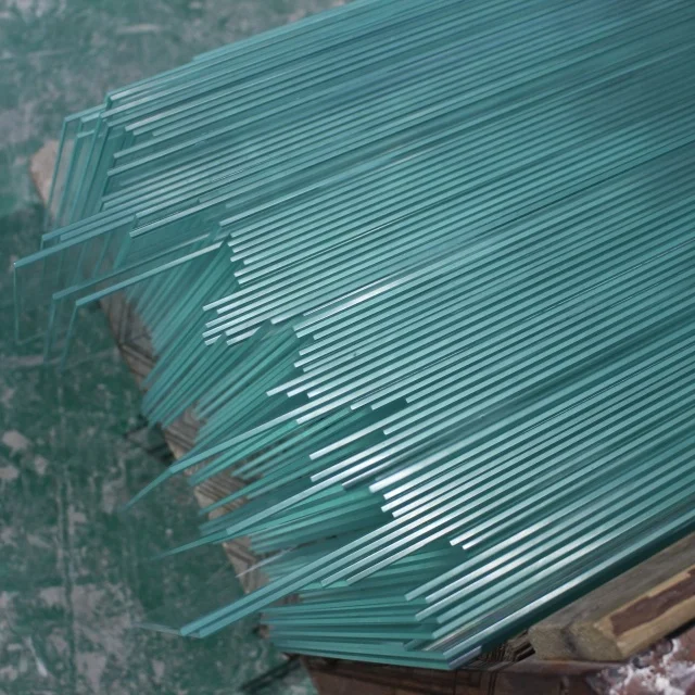 5mm small size crystal clear toughened glass manufacture in China