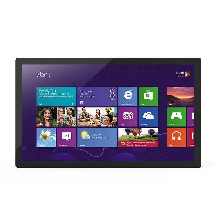 Factory price custom 32 inch lcd ad advisement advertisement machine player digital signage display hanging