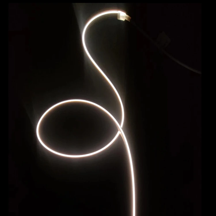 good quality super slim 4mm W silicon led neon flex strip light for kitchen cabinet lighting