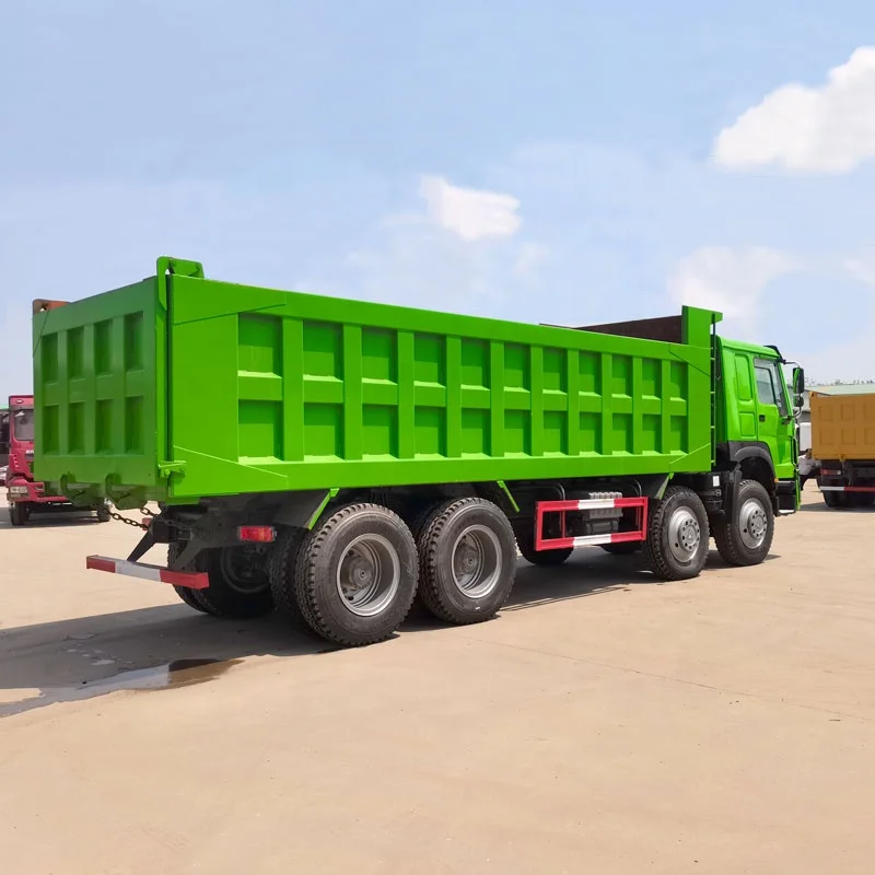 SINO TRUCK 12 Wheeler RHD 50tons Second Hand 8x4 Used HOWO Tipper Dump Truck