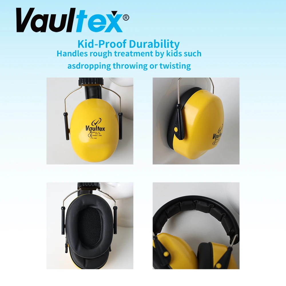 Vaultex Wholesale Earmuff Professional 28dB Noise-cancelling Ear Protection Ear Muffs For Workers With CE Certificate