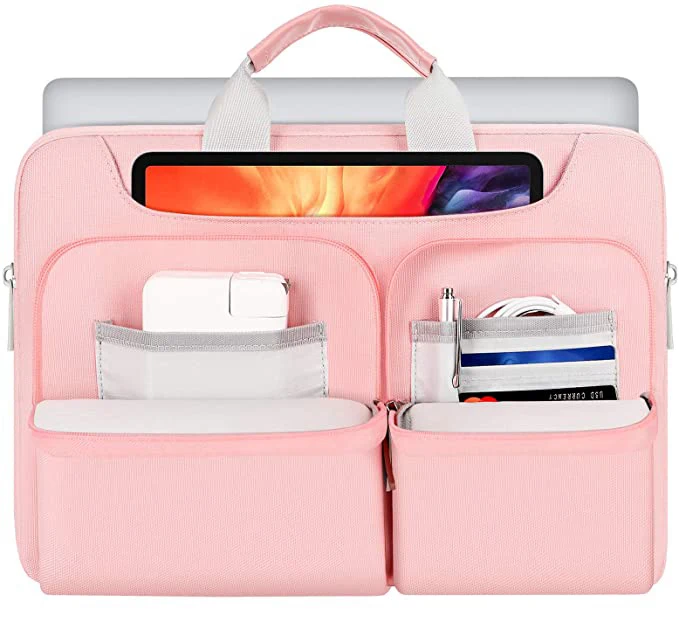 Pink Protective Laptop Shoulder Messenger Bag Sleeve Case business laptop bags for 13 Inch
