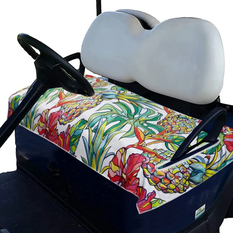 Summer Golf Cart Seat Towel Blanket Covers for 2-Person Seats Club