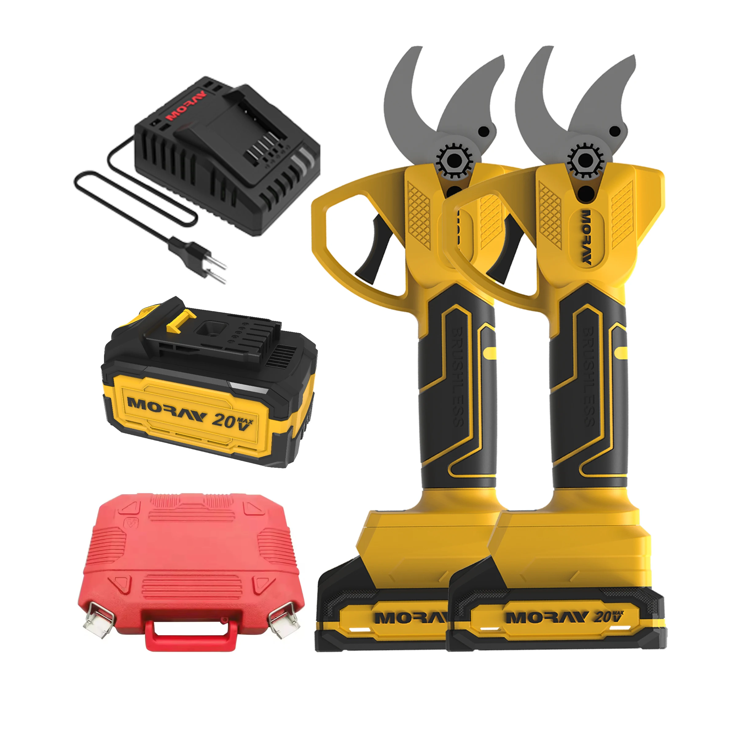 2025 Cordless Battery Operated Branch Cutter Electric Powered Pruning Saw Pruners Branch Lopper Product