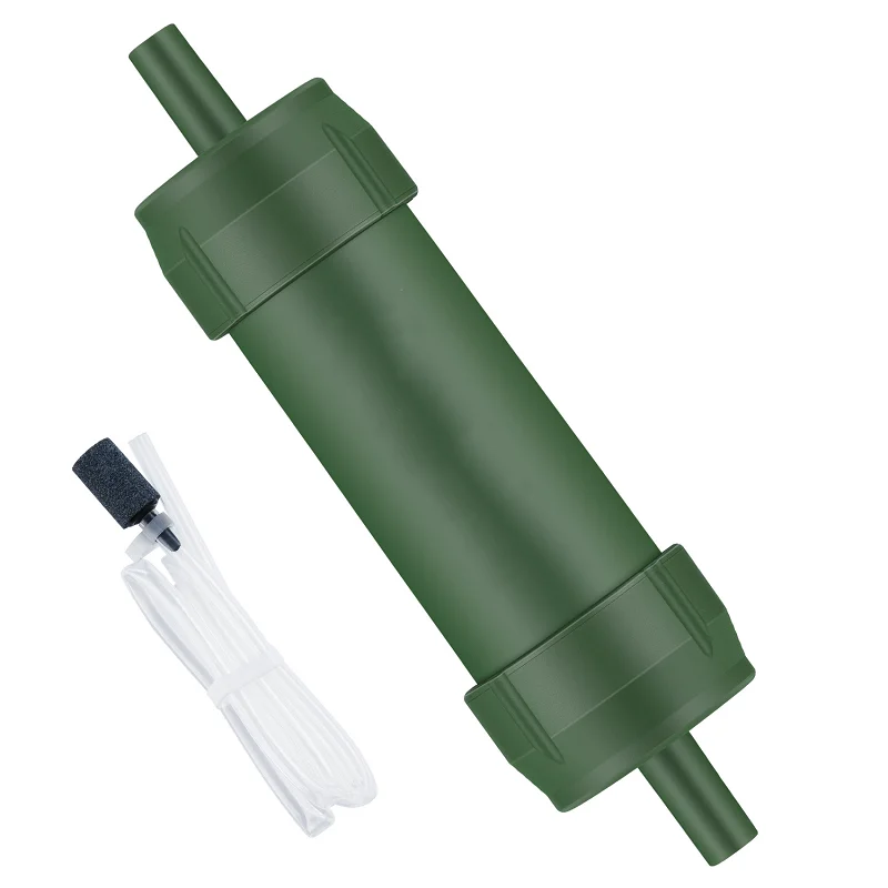 Portable Survival Emergency pitchers Drink Straw Water Filters machine system For Camping