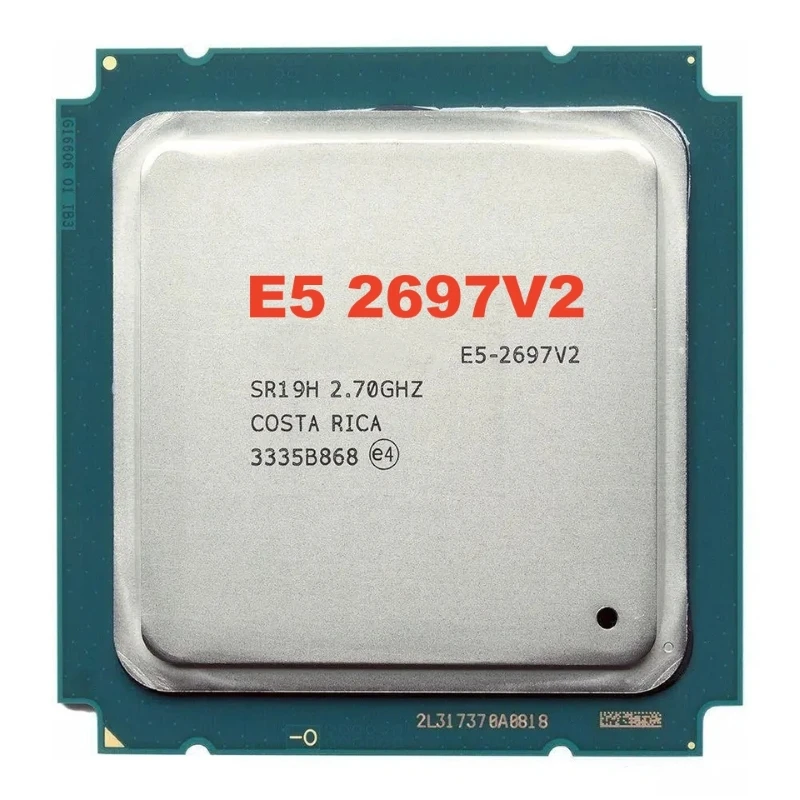 Original for xeon CPU server processor part LGA 2011 E5 2697V2 CPU E5-2697V2 processor