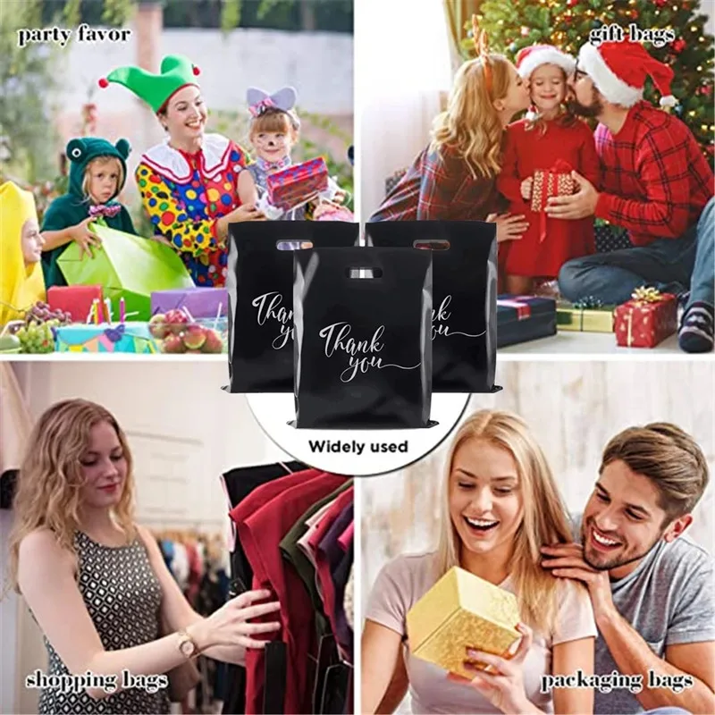 transparent plastic bag packaging