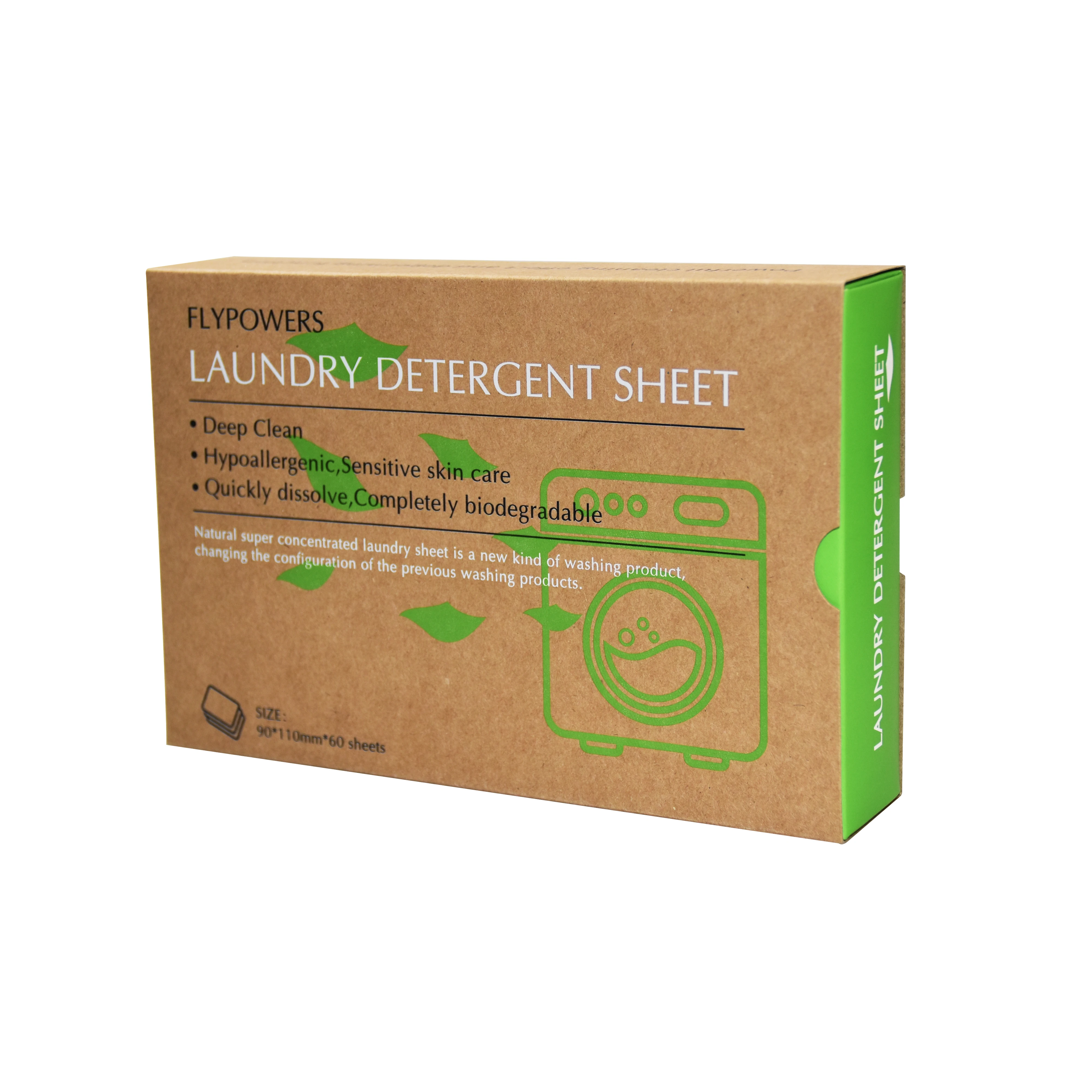 factory price  high Concentrated plant formula eco-friendly biodegradable laundry detergent ,laundry strips