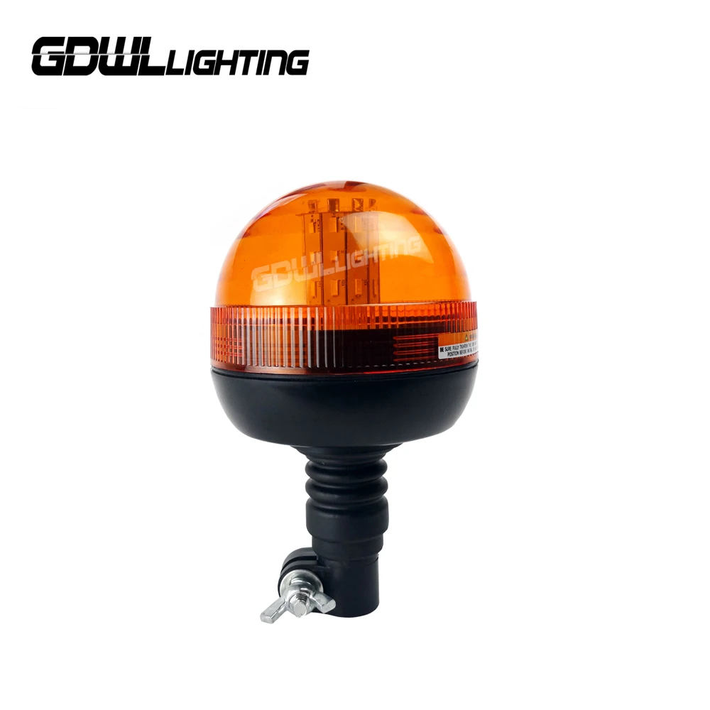ECE R10 12V 24V Green Red Blue Flashing warning rotating Amber beacon light