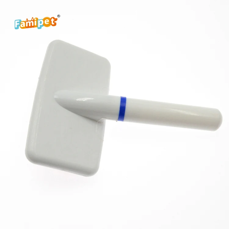 
Factory Supply Wholesale Grooming Non-Slip Handle Massage Comb Pet Hair Cat Brush 