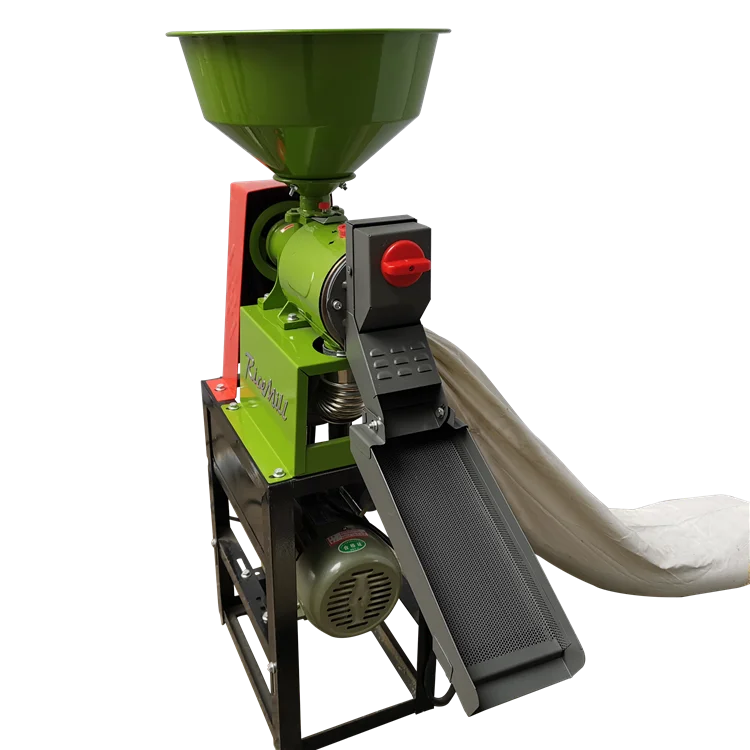 2023 Latest Market Price Small Rice Mill Machine High Productivity Lightweight 6NF4 Rural Household Single Rice Mill
