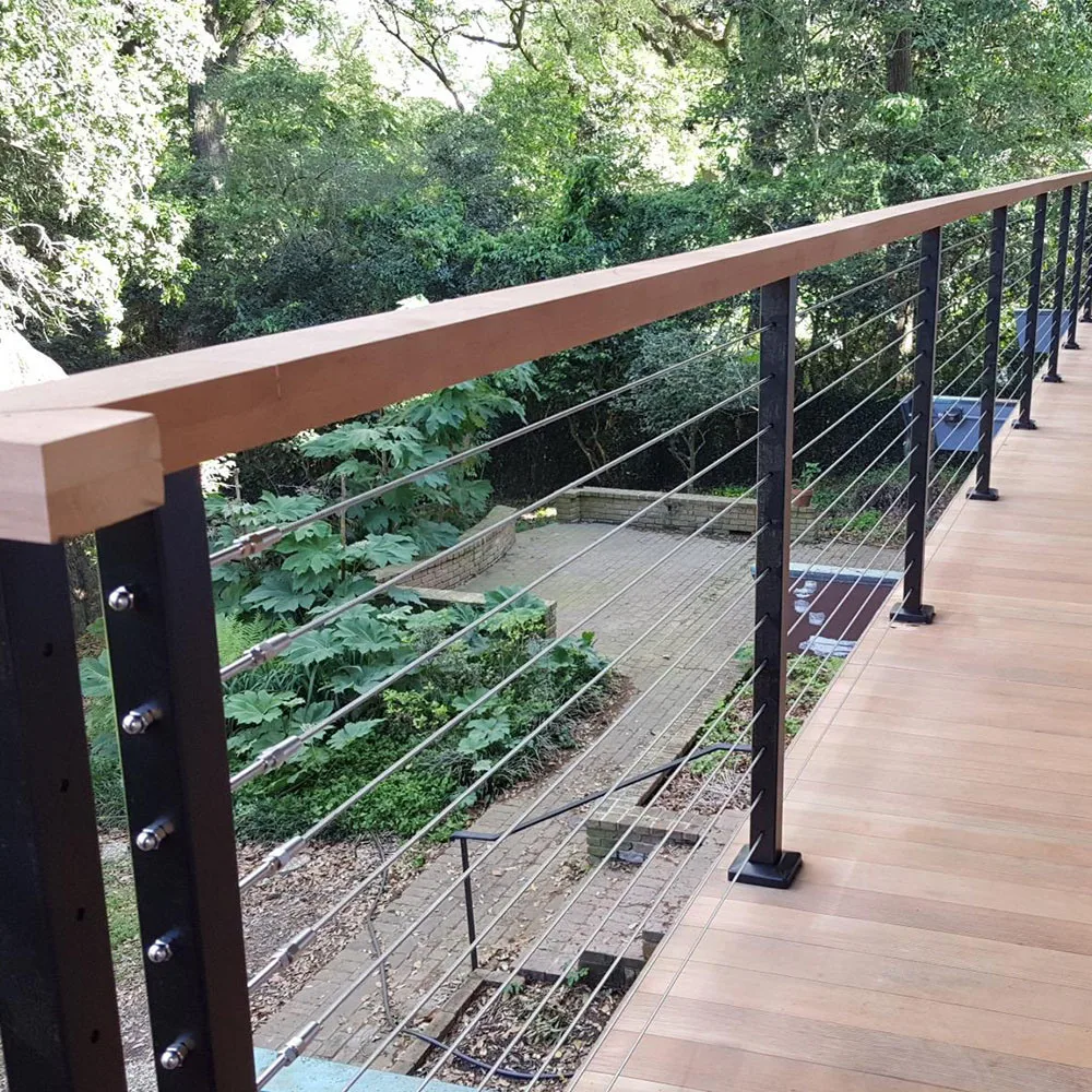 316 Stainless Steel Hardware Deck Railing Stainless Steel Cable Railing Systems With Low Price