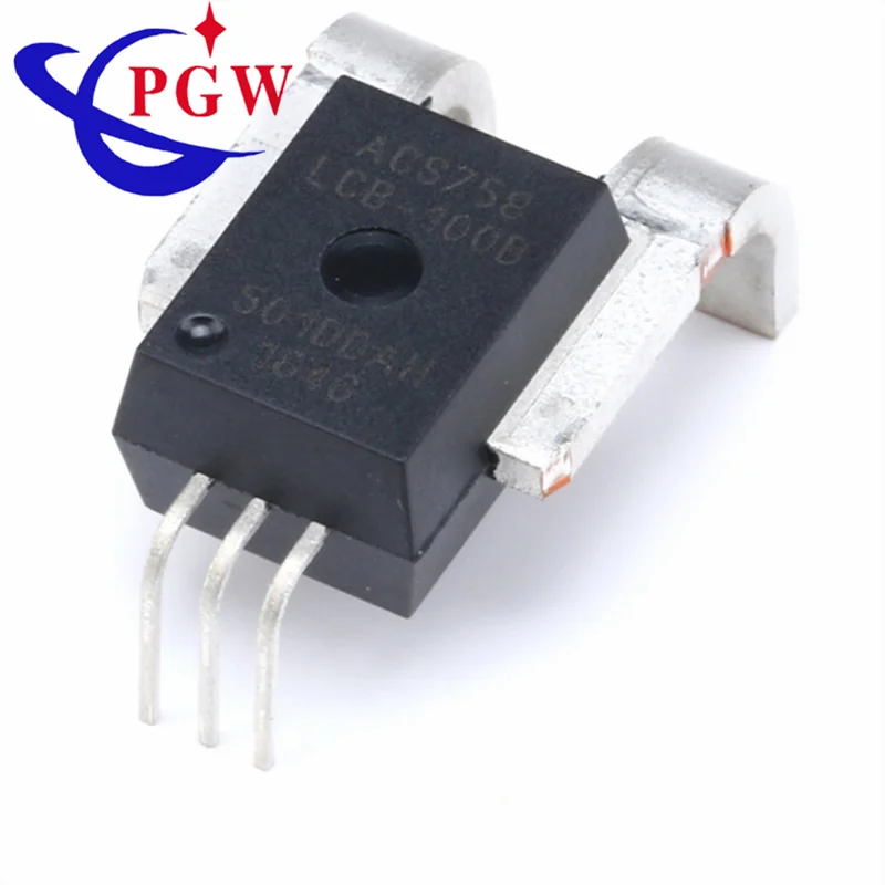 ACS758LCB-100B-PFF-T Hall Effect Sensor Current Sensor AC/DC Current 5V 5-Pin