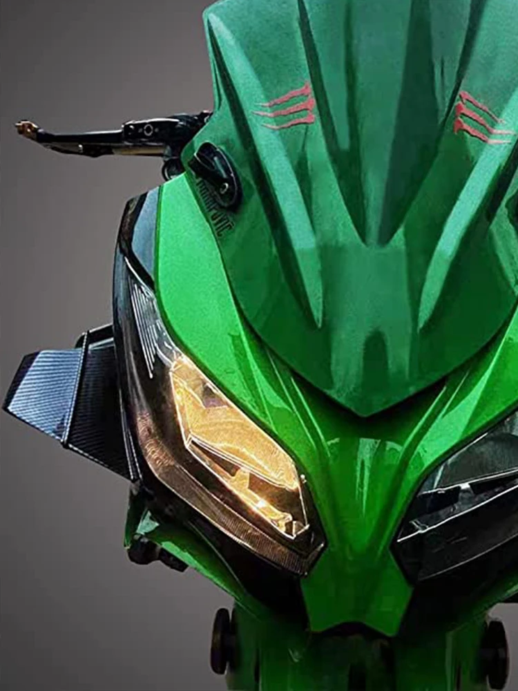 Wholesale ABS Universal Carbon Fixed Fairing Side Wing Fixed Spoiler Aerodynamic Winglet Wing for Ducati Kawasaki Yamaha Honda