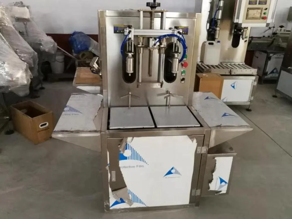 Semi automatic engine/windshield washer fluid filling machine for car