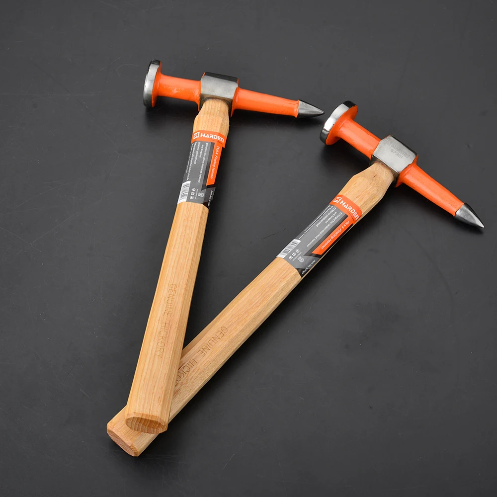 Professional Pick And Finishing Hammer With Hickory Handle