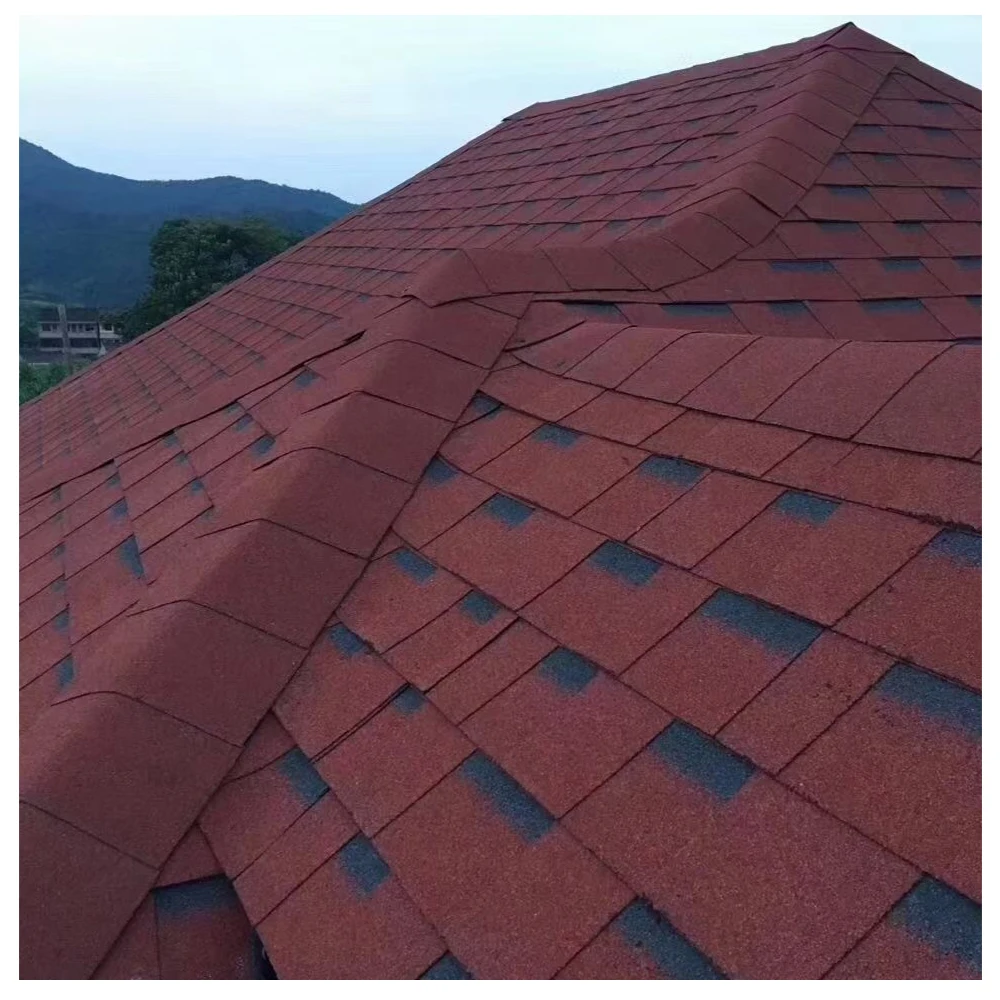 Villa house roofing material durable wind-resistance tile asphalt shingle