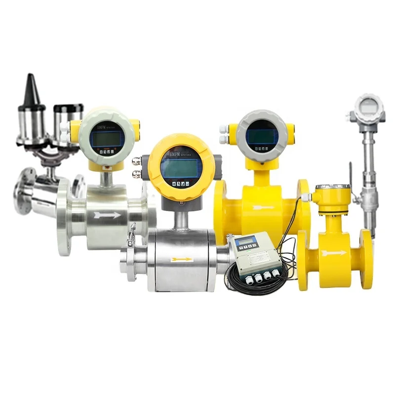 Macsensor Integrated Type rs485 Digital Water Sewage Electromagnetic Flowmeter Liquid Magnetic Acid Flow Meter