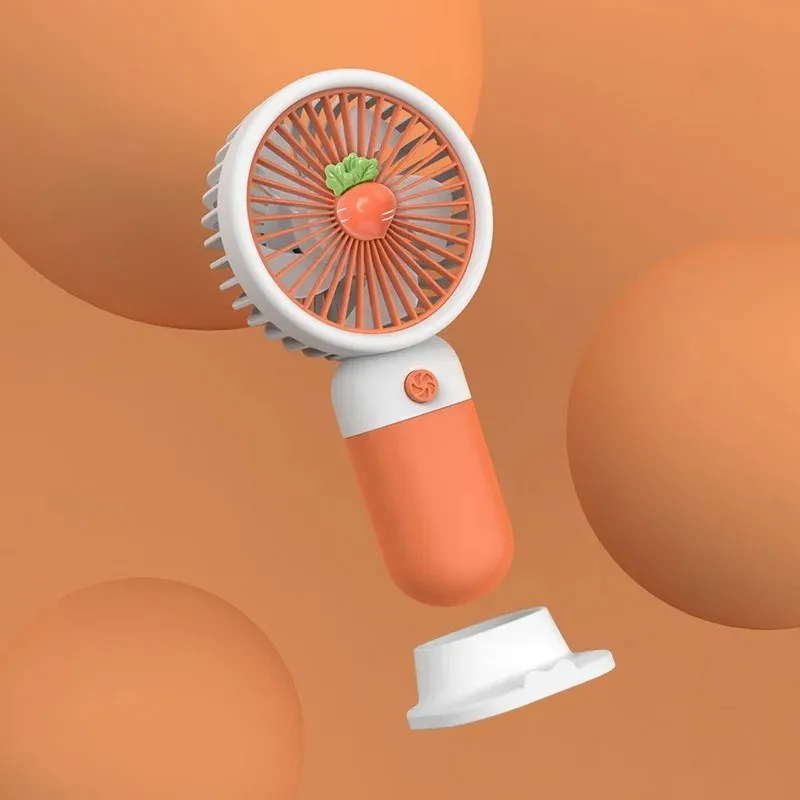USB Mini Wind Power Handheld Fan Convenient And Ultra-quiet Fan High Quality Portable Student Office Cute Small Fans for Summer