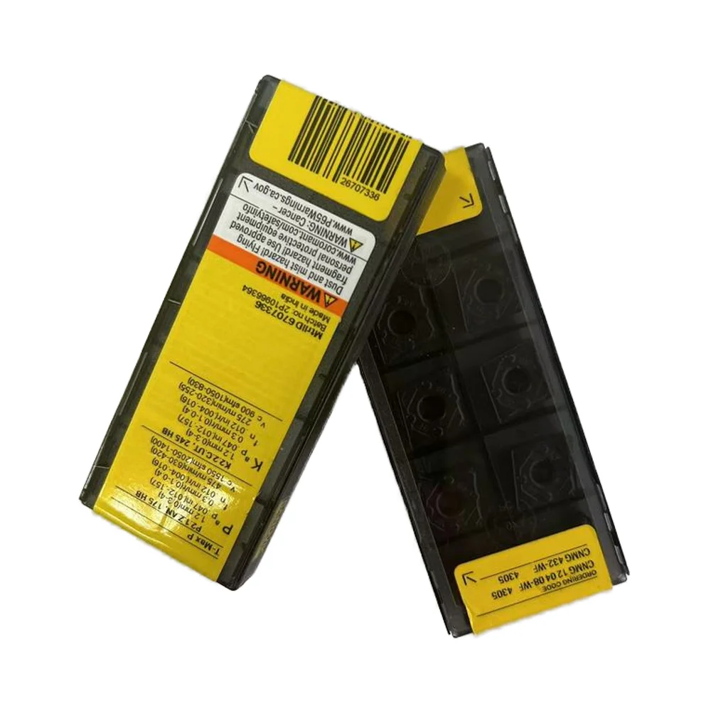 Sandviks Universal C Type Finishing CNC Turning Tool for Precision Machining Applications CNMG120408-WF4305