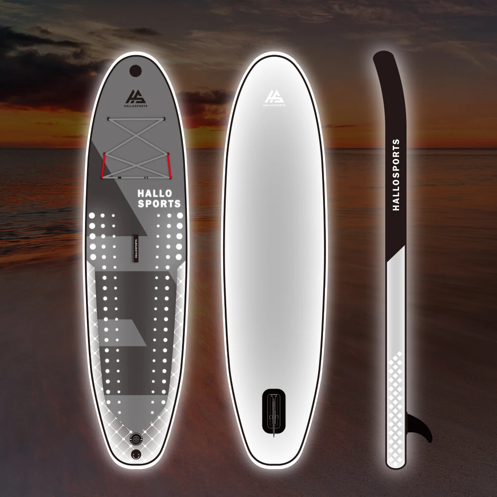 Hallosports 296 strong light glowing sup board sup paddle board surfboard sup