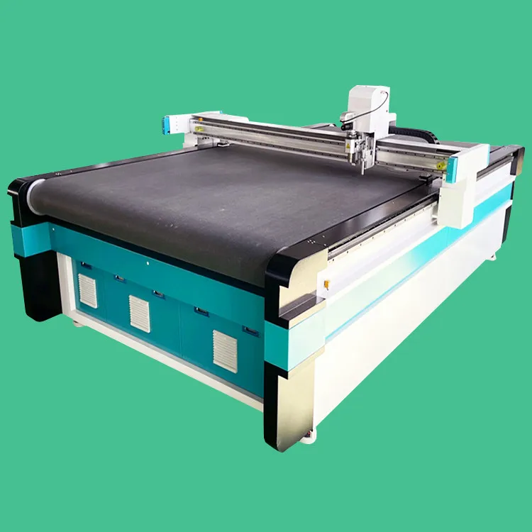 Digital vibrating knife cutter cnc floor carpet cutting machine