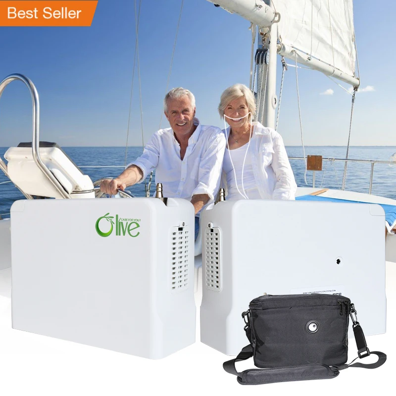 Mini Oxygen Concentrator 5 Liter Oxigenador De Ocxigeno Continuous Flow 1-7l Psa Portable Oxygene Concentrator For Travel
