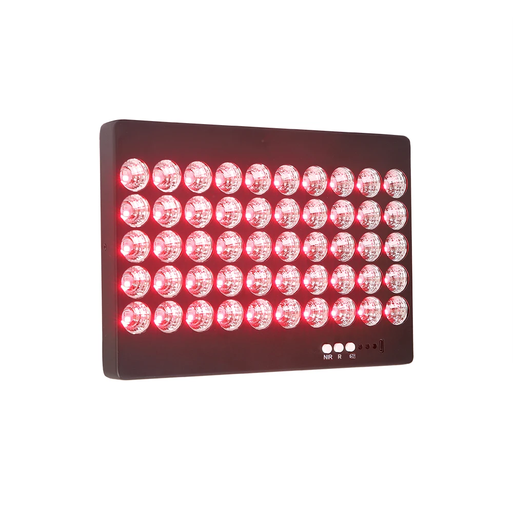 Handheld 660nm 850nm red light therapy body panel red mini 60 red light therapy device