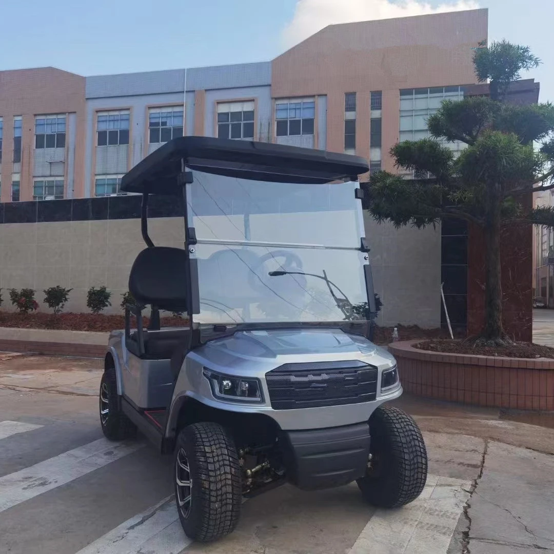 AHLT 2023 New Chinese 48V 4 wheel 4 Seater Golf Carts Electric Golf Kart